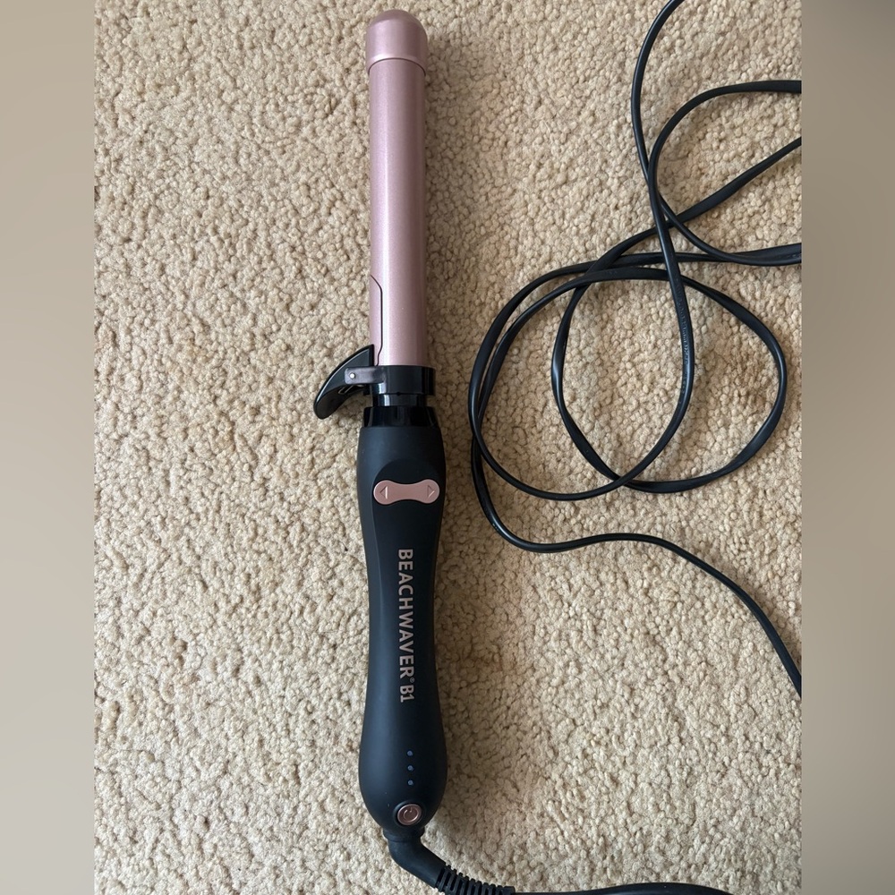 The Beachwaver Co. Pink and Black Hair Curler